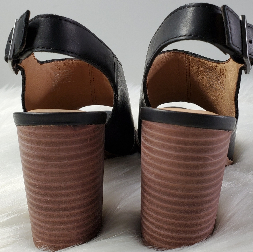 Madewell Cary Black Sandal NEW - Picture 5 of 8